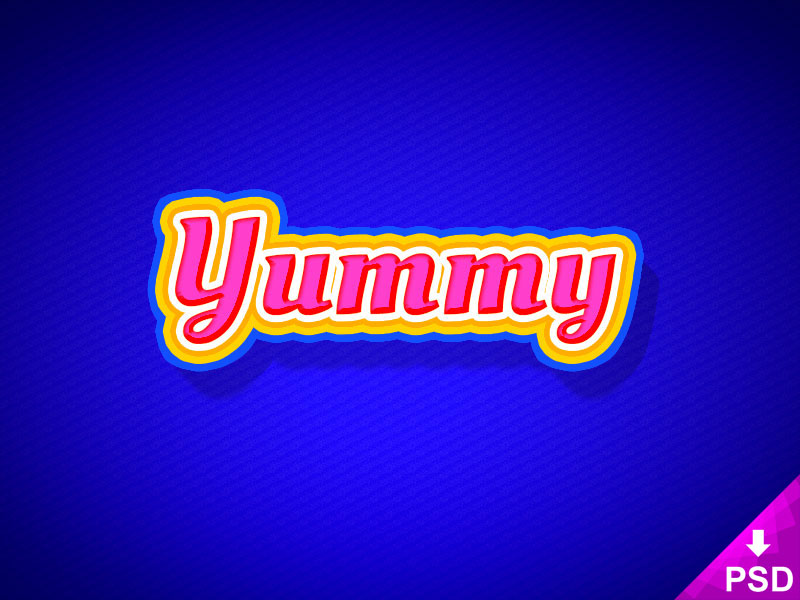 Yummy Text Style