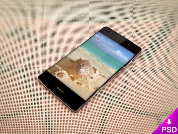 Huawei Smartphone Mockup