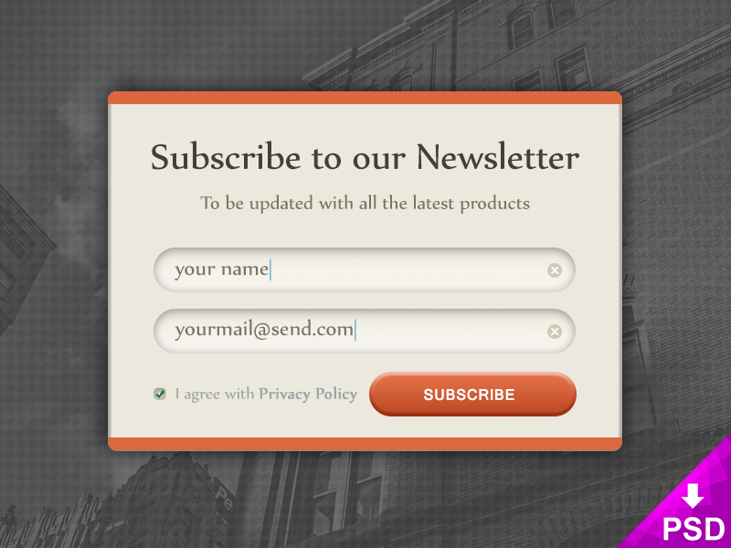 thislooksgreat.net - Subscribe to Newsletter Design – thislooksgreat