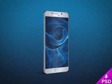 Samsung Galaxy Note 5 Angle Mockup