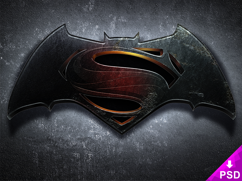  - Batman vs Superman Logo – 
